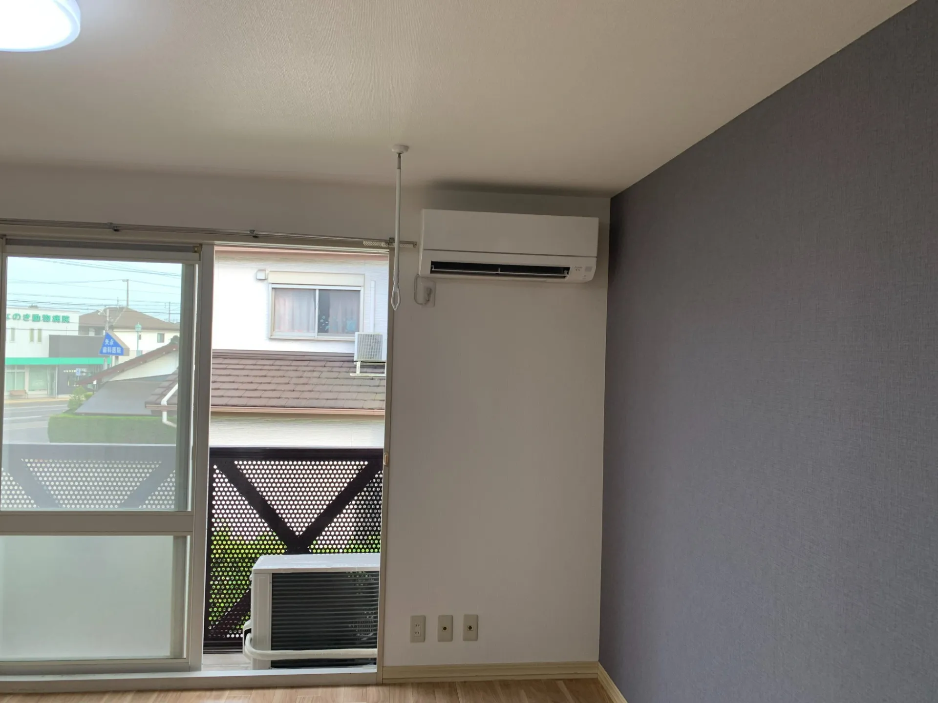 長久手市 賃貸アパートエアコン新設工事|電気工事業者をお探しならユニオンサービスへ